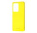 Чохол для Samsung Galaxy S20 Ultra (G988) Molan Cano Jelly глянець жовтий