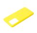 Чохол для Samsung Galaxy S20 Ultra (G988) Molan Cano Jelly глянець жовтий