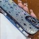 Чехол 2в1 с блестками, стразами для Iphone 14 North Stars case Black