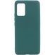 Силиконовый чехол Candy для Samsung Galaxy A03s Зеленый / Forest green