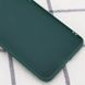 Силиконовый чехол Candy для Samsung Galaxy A03s Зеленый / Forest green