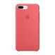 Чехол silicone case for iPhone 7 Plus/8 Plus Camelia / Красный