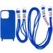 Чохол TPU two straps California для Apple iPhone 11 (6.1") Синій / Iris