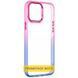 Чехол TPU+PC Fresh sip series для Samsung Galaxy M33 5G Синий / Розовый