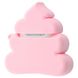 Силіконовий футляр Poop для навушників AirPods (Рожевий)