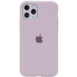 Чехол для Apple iPhone 11 Pro Max Silicone Full / закрытый низ / Серый / Lavender