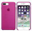 Чохол silicone case for iPhone 7 Plus / 8 Plus Dragon Fruit / Малиновий