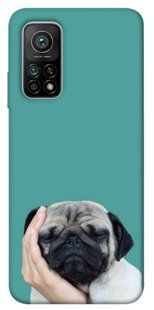 Чехол для Xiaomi Mi 10T Pro PandaPrint Спящий мопс животные