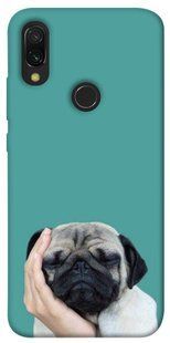 Чохол для Xiaomi Redmi 7 PandaPrint Сплячий мопс тварини