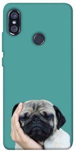 Чехол для Xiaomi Redmi Note 5 Pro PandaPrint Спящий мопс животные