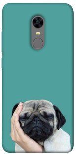 Чохол для Xiaomi Redmi 5 Plus PandaPrint Сплячий мопс тварини