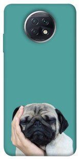 Чехол для Xiaomi Redmi Note 9 5G / Note 9T PandaPrint Спящий мопс животные