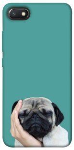 Чохол для Xiaomi Redmi 6A PandaPrint Сплячий мопс тварини