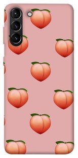 Чехол для Samsung Galaxy S21+ PandaPrint Персики паттерн