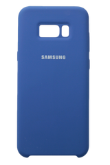 Силиконовый чехол Original Case (HQ) Samsung Galaxy S8 Plus (Темно - синий)