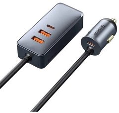 Автомобильное зарядное устройство для Baseus Car Charger 3xUSB+USB-C Share Together Pps 120W Gray