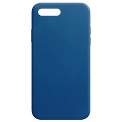 Силиконовый чехол Candy для Apple iPhone 7 plus / 8 plus (5.5"") Синий