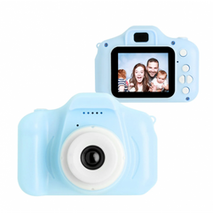 Детский цифровой фотоаппарат Kids Camera GM14 с записью видео Синий