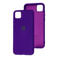 Чохол для Huawei Y5p Silicone Full фіолетовий