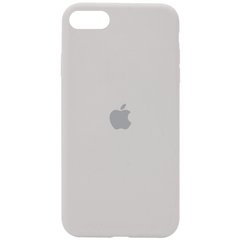 Чохол Silicone Case Full Protective (AA) для Apple iPhone SE (2020) (Сірий / Stone)