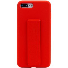 Чехол Silicone Case Hand Holder для Apple iPhone 7 plus / 8 plus (5.5") (Красный / Red)