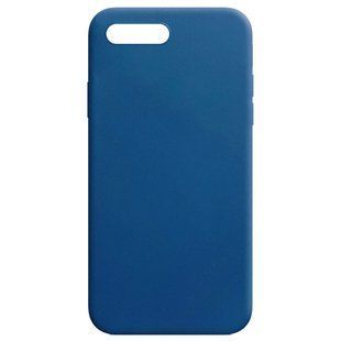 Силіконовий чохол Candy для Apple iPhone 7 plus / 8 plus (5.5"") Синій