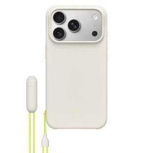 Чехол для iPhone 17 Pro Max / 18 Pro Max Beat Case with MagSafe &ndash; Lime Stone