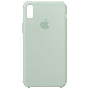 Чехол silicone case for iPhone X/XS Beryl / Серый