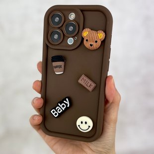 Чехол обьемный для iPhone 11 Pretty Things сase Cute