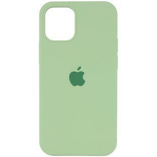 Чохол для Apple iPhone 13 Silicone Case Full / закритий низ М'ятнй / Mint