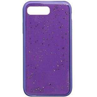 TPU чехол Confetti для Apple iPhone 7 plus / 8 plus (5.5") (Сиреневый)