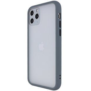 TPU+PC чехол LikGus Maxshield для Apple iPhone 11 Pro Max (6.5") (Серый)