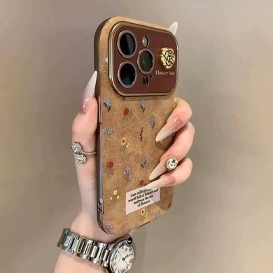 Шкіряний чохол для iPhone 14 Pro Vintage Leather Case Brown