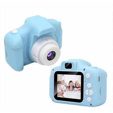 Дитячий цифровий фотоапарат Kids Camera GM14 із записом відео Синій