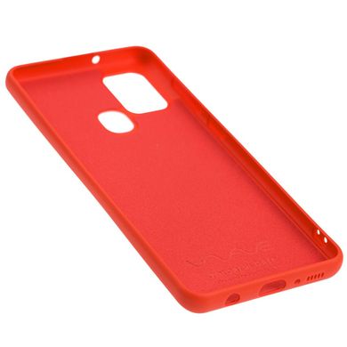 Чехол для Samsung Galaxy A21s (A217) Wave colorful красный