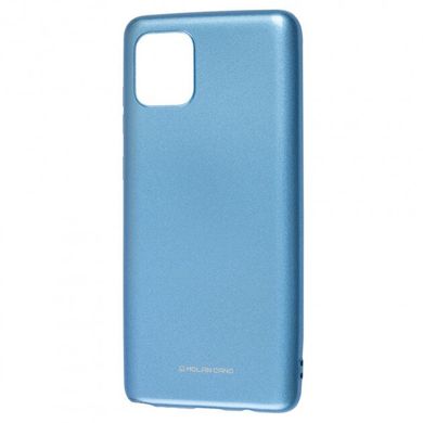 Чехол для Samsung Galaxy Note 10 Lite (N770) Molan Cano глянец голубой