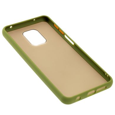 Чехол для Xiaomi Redmi Note 9s / 9 Pro LikGus Maxshield зеленый