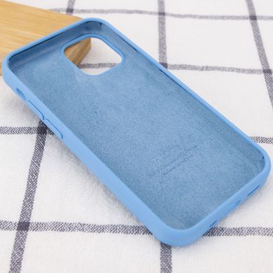 Чохол Silicone Case Full Protective (AA) для Apple iPhone 12 mini (5.4") (Блакитний / Cornflower)