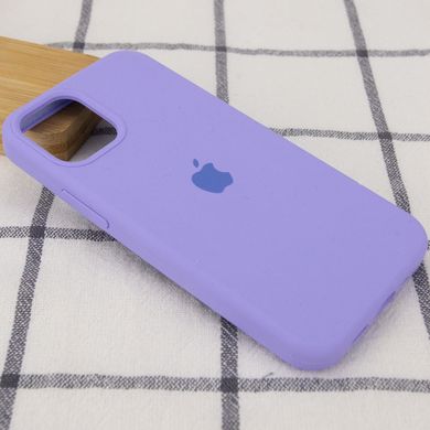 Чохол Silicone Case Full Protective (AA) для Apple iPhone 12 mini (5.4") (Бузковий / Dasheen)