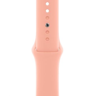 Силиконовый ремешок для Apple watch 38mm / 40mm (Розовый / Flamingo)