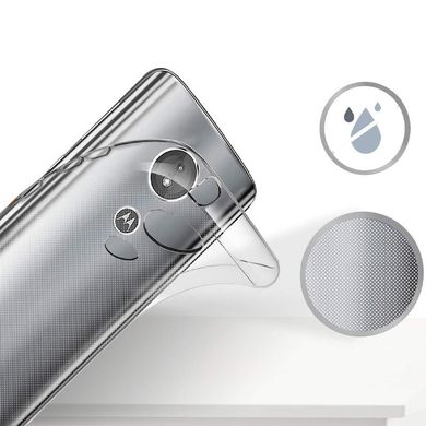 TPU чехол Epic Transparent 1,0mm для Motorola Moto E5 / G6 Play, Прозрачный