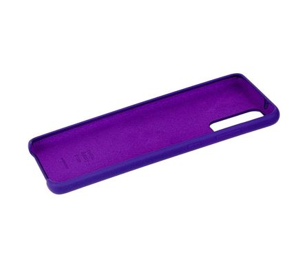Чехол для Samsung Galaxy S20+ (G985) Silky Soft Touch "фиолетовый"