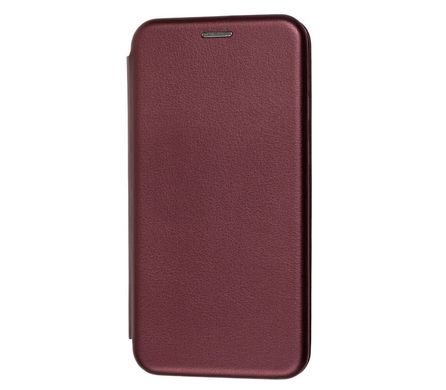 Чехол книжка Premium для Samsung Galaxy M30s / M21 бордовый
