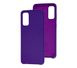 Чохол для Samsung Galaxy S20 + (G985) Silky Soft Touch "фіолетовий"