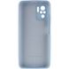 Чохол Silicone Cover Full Camera (AA) для Xiaomi Redmi Note 10 / Note 10s Блакитний / Lilac Blue