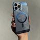 Чохол для iPhone 13 Pro Perforation MagSafe Case Blue