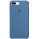Чехол silicone case for iPhone 7 Plus/8 Plus Denim Blue / Синий