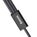 Кабель BASEUS Combo Micro USB/Lightning/Type-C Rapid Series 3-in-1 |1.2M, 3A| Black, Black
