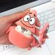 Силіконовий футляр SpongeBob series для навушників AirPods + кільце (Patrick / Рожевий)