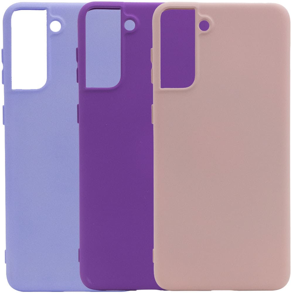 Чохол Silicone Cover Full without Logo (A) для Samsung Galaxy S21 Plus